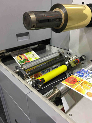 Ψηφιακή ετικέτα Braille Lack Printing Cold Foiling Machine