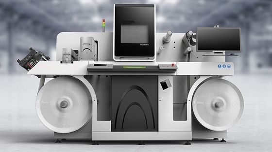 50m/min ψηφιακός ανυψωτής ετικετών σφράγισης φύλλων αλουμινίου λουστραρίσματος