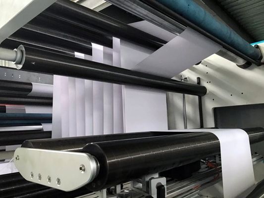 θερμικό έγγραφο 1400mm που σκίζει ξανατυλίγοντας τη μηχανή για την πλαστική ταινία