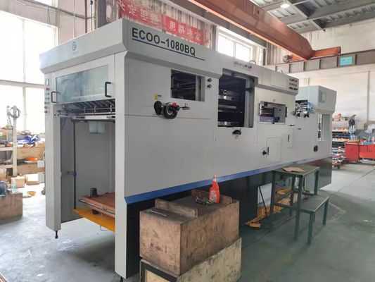 1080x780mm Μηχανή κοπής με θραύση για κυματοειδές χαρτί