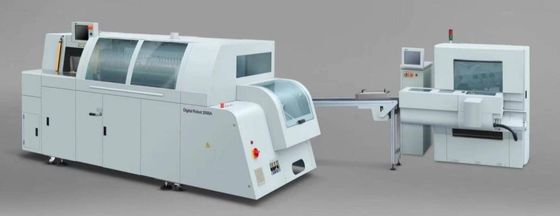 Ψηφιακή δεσμευτική μηχανή 2000C/H βιβλίων κόλλας εγγράφου ρομπότ με 4 σφιγκτήρες