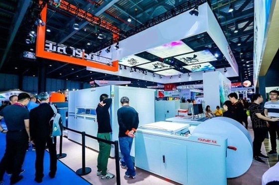 540 mm Ψηφιακό εκτυπωτή μελάνης πλάτους 600dpi*1200dpi 100m/min