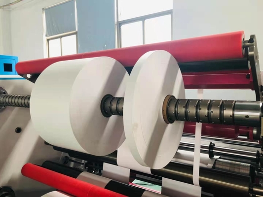 Αυτοκόλλητο Slitter Rewinder ετικετών μηχανών αναστροφέων